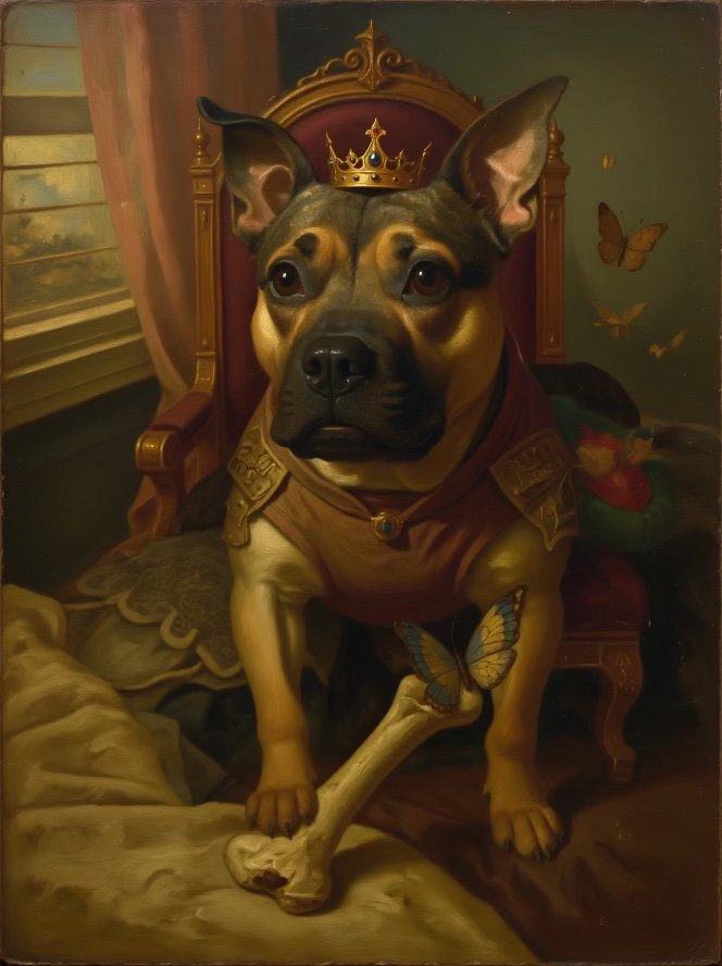 Storm-t-1 Custom pet portrait keepsake